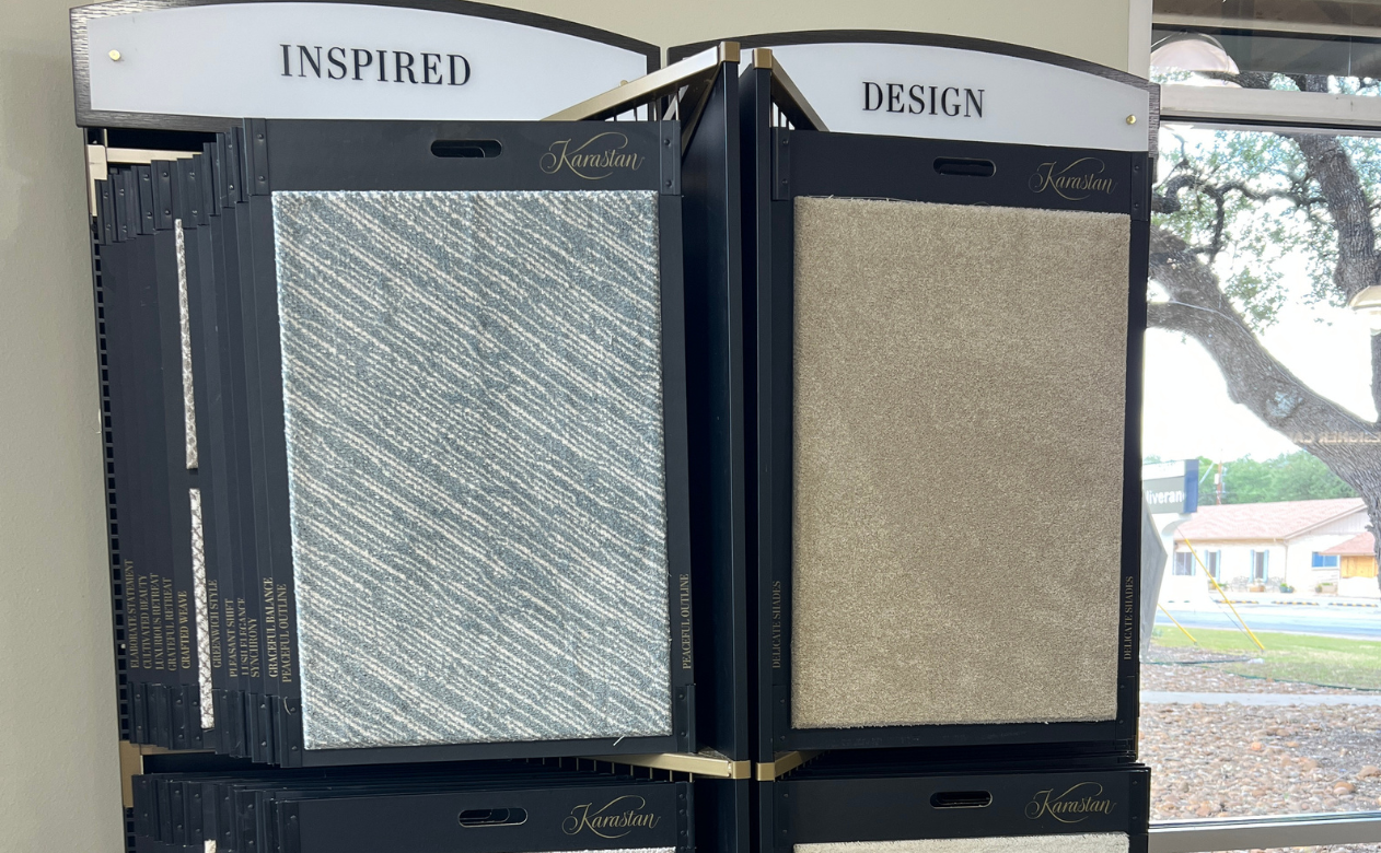 Karastan Carpet display at Atlas Floors Carpet One