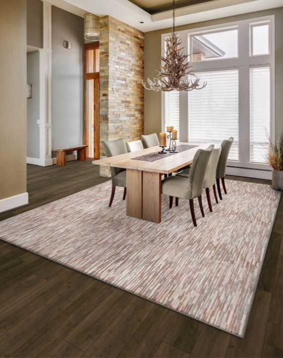 installed hardwood flooring in home