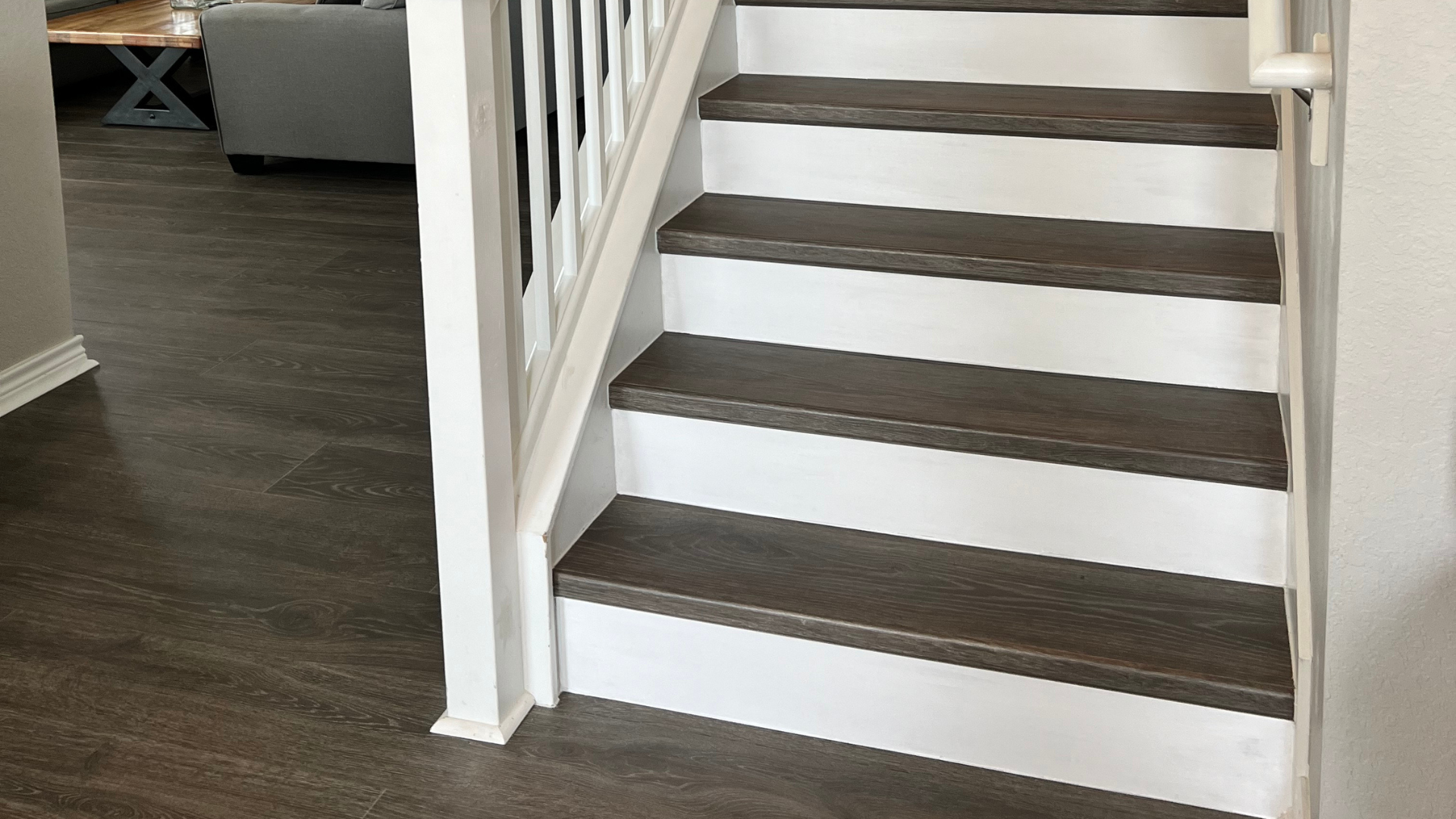 custom stairs wood flooring installation in San Antonio, TX